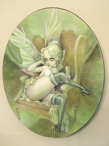 Absinthe Fairy Plaque