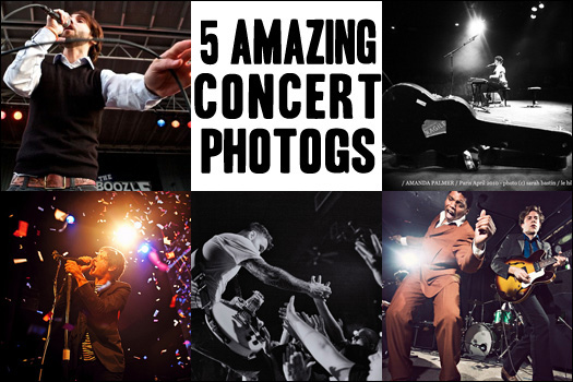 5 (More) Amazing Concert Photographers