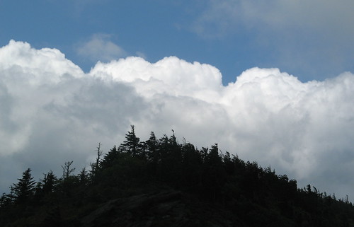 Clouds, sky at Grandfather Mountain