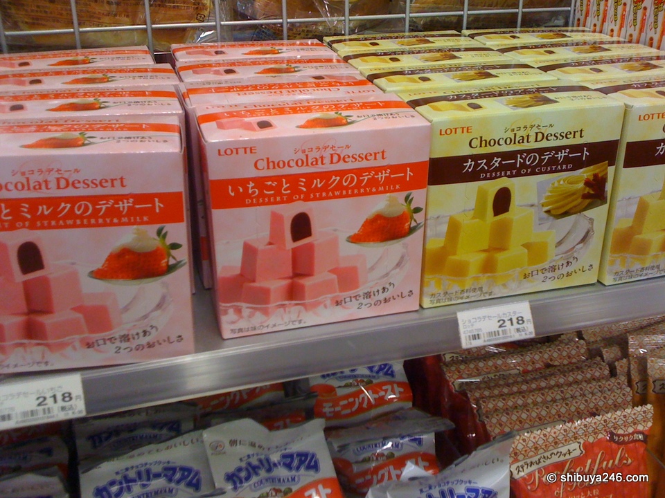These looked very tasty, Strawberry flavor or custard.