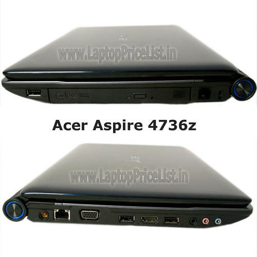 Acer Aspire 4736z Side Ports