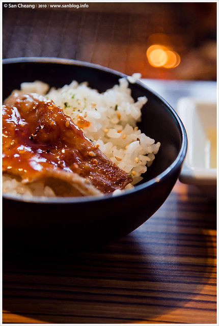 原燒 / 燒好的牛肉 + 香鬆米飯