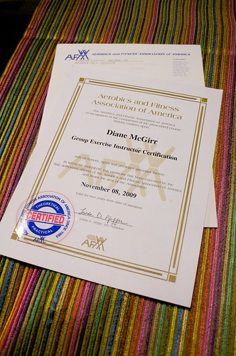 AFAA Certification Papers