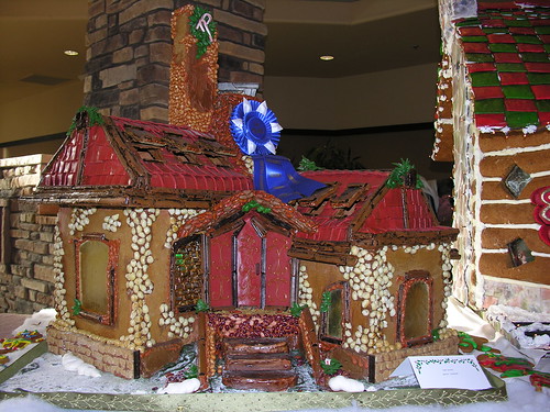 Amazing artistry using sugar, nuts, and gingerbread