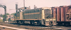 Grand Trunk Western Railroad EMD SW 1200 # 1202. South Bend Indiana. 1957.