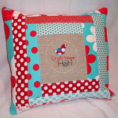Craft Hope for Haiti Pillow