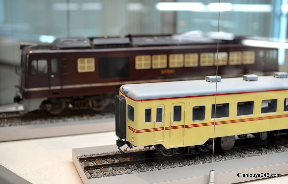 More scale model trains from the collection.