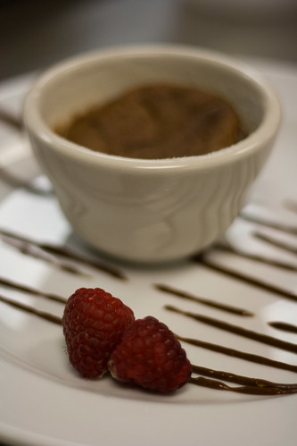 chocolate raspberry souffle