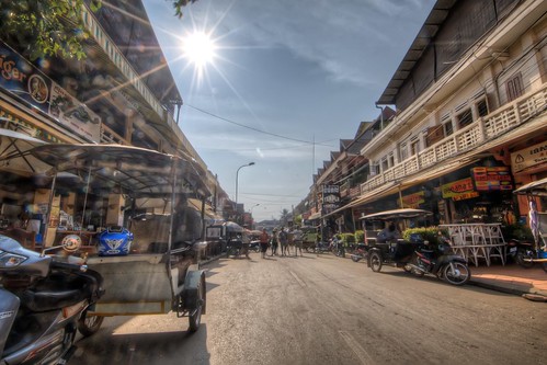 Busy Streets of Siem Reap
