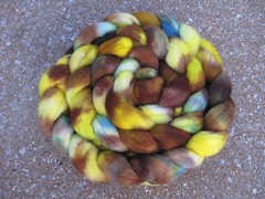 Auction! 8 oz Hand Dyed BFL Top