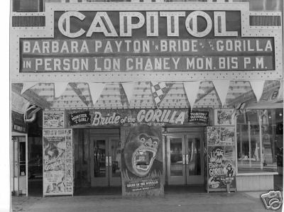 BRIDE OF THE GORILLA (1951) CAPITOL THEATRE NEW JERSEY