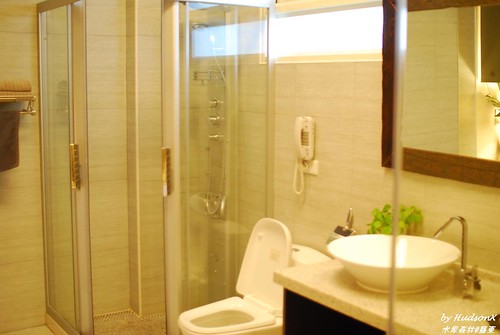 浴室乾濕分離的高級淋浴設備