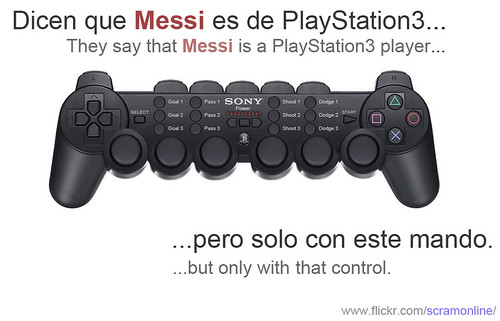 Messi es PlayStation 3 [Freak World]