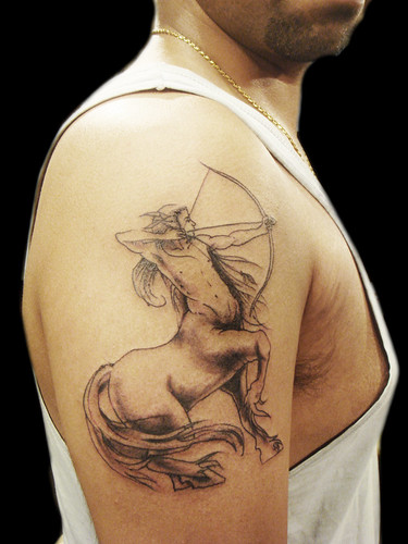 Sagitarius tattoo Sleeve design Sagitarius zodiac tattoo Sleeve design
