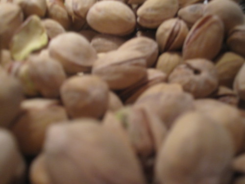Pistachios from the bistro - free