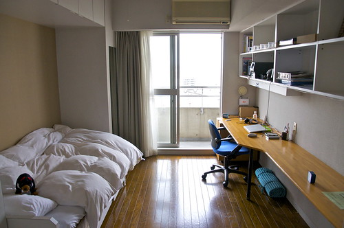 My room in Yokohama International Students House