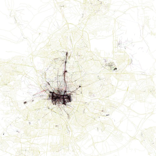 The Geotaggers' World Atlas #15: Madrid (by Eric Fischer)