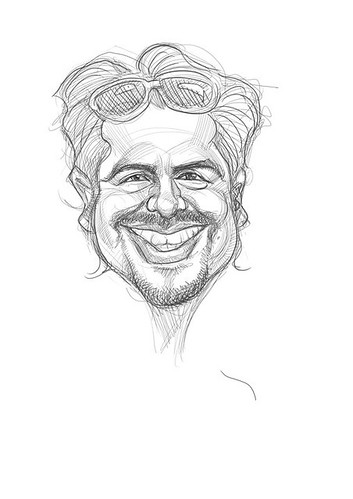 digital sketch of Alan Hermosillo Ibrarra - 1a