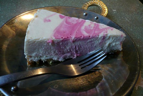 Vegan Cheesecake - Lychee Cranberry - From Remedy Edmonton