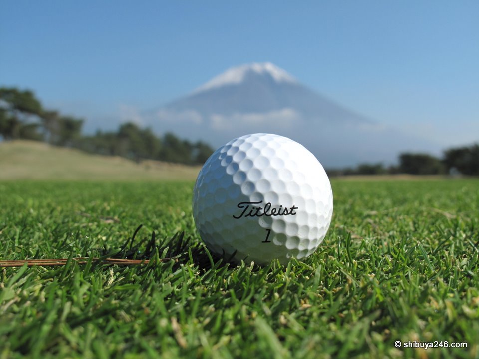 Golf at Mt Fuji