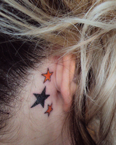 ear tattoo ears tattoo tattoo near ears group most recent on FlickeFlu