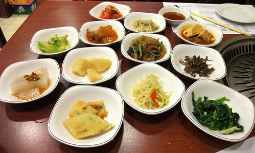 Assorted Mini Korean Dishes