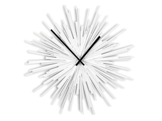 white-starburst-clock
