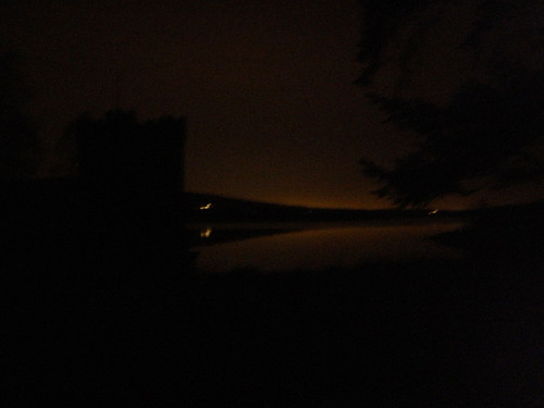 Roundwood Reservoir at night, lol..