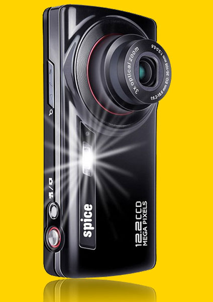 Spice S-1200 with 12 MP camera