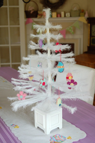 Easter Feather Tree.