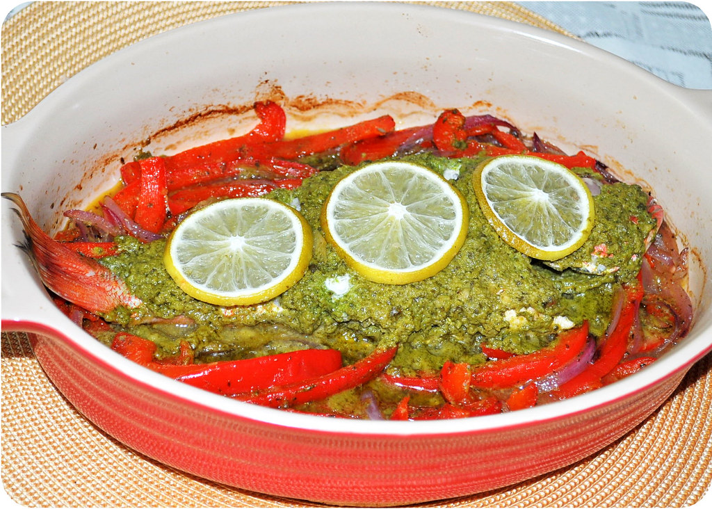 Mediterranean Whole Baked Snapper