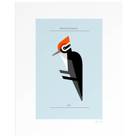 Woodpecker print Lumadessa