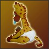 Baby Giraffe - Back