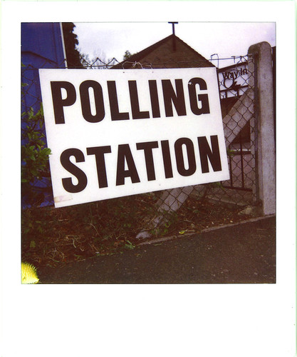 Polling Station on Election Day