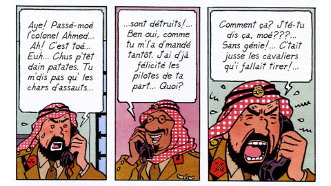 Tintin en joual
