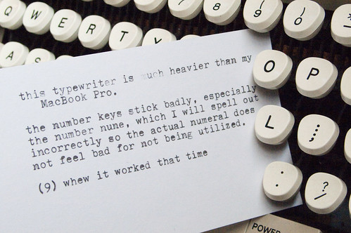 Manual Typewriter Tweets 03