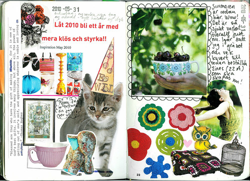 Diary collage in May (Photo by iHanna - Hanna Andersson)