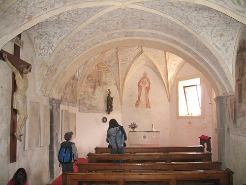 Beeindruckende Fresken im Äigidiuskirchlein am Sonnenberg bei Kortsch