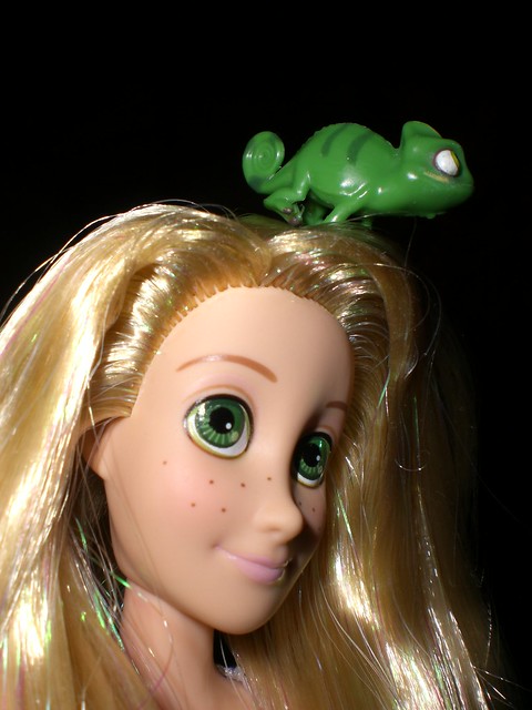 Disney Tangled Rapunzel and Pascal toys