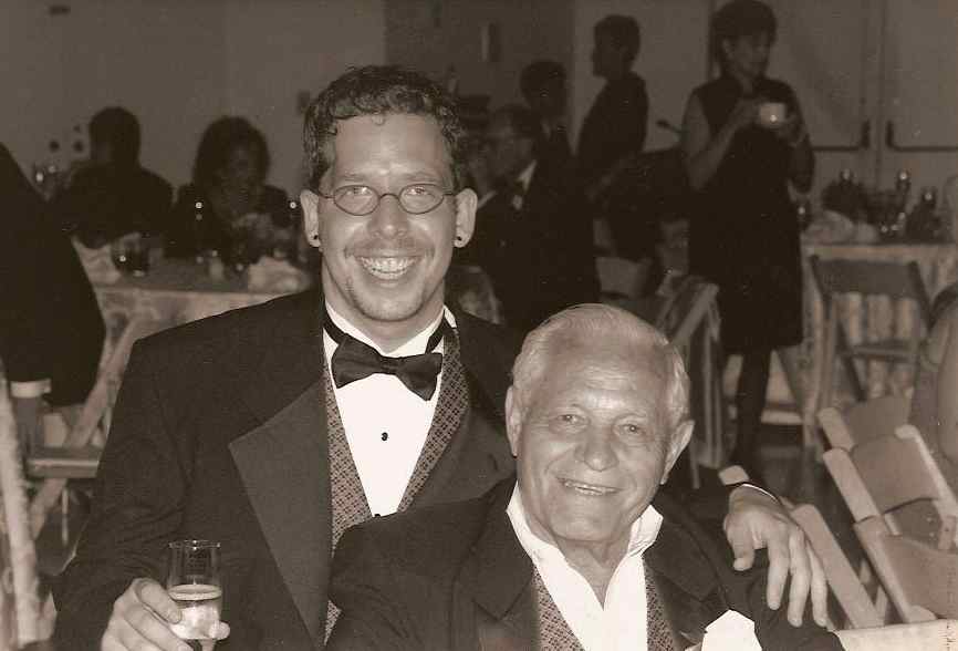 Grandpa and Me, Todd & Allison Mussman's Wedding, 2001