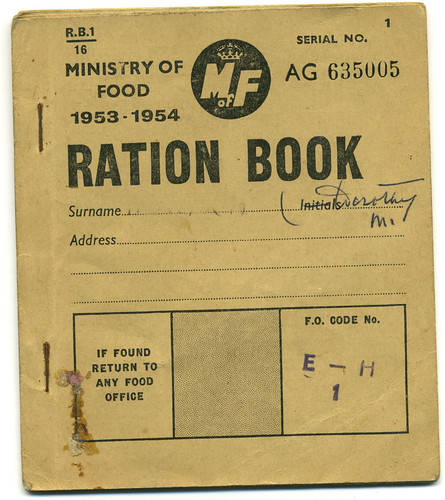 Britain still on ration in 1953