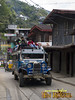 A fully loaded Jeep in Banaue