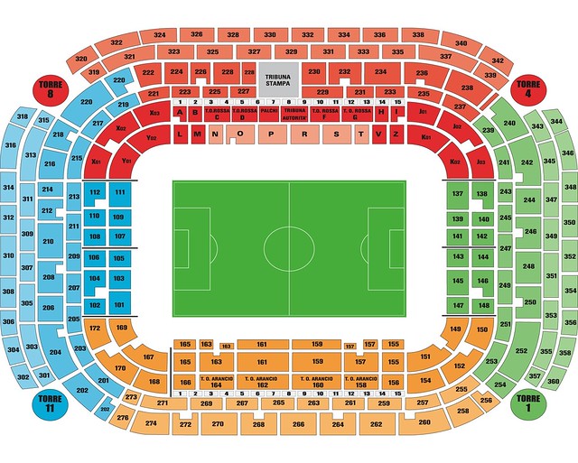  ... Meazza- San Siro Stadium seating plan | Flickr - Photo Sharing
