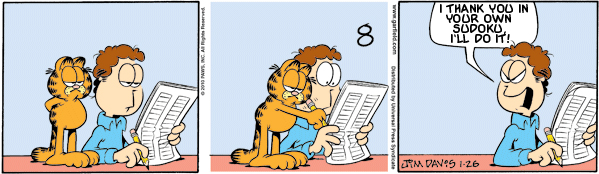Garfield: Lost in Translation, January 26, 2010