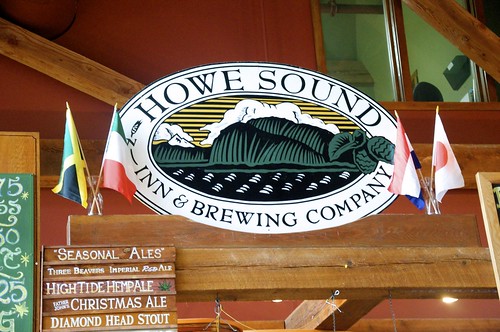 Howe Sound Brewery in Squamish, B.C.