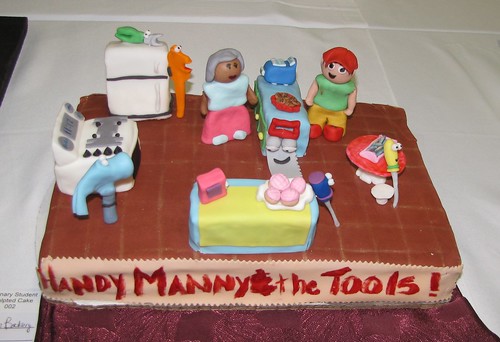 Handy Manny & Tools in the Bakery by Maria Ipiña