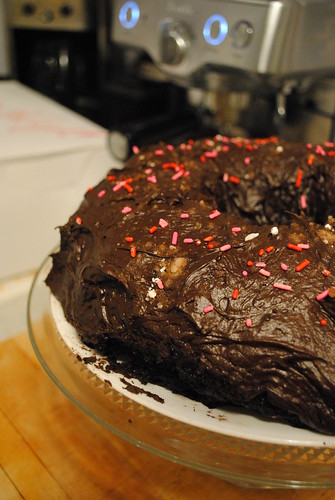 Rootbeer cake