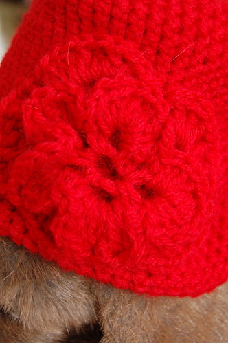 Red flower detail