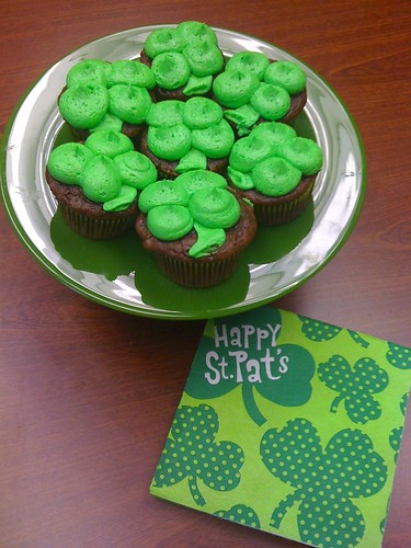 St. Patricks Day Cupcakes