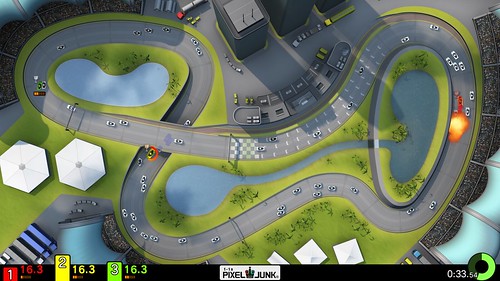 PixelJunk Racers 2nd Lap screenshot 1